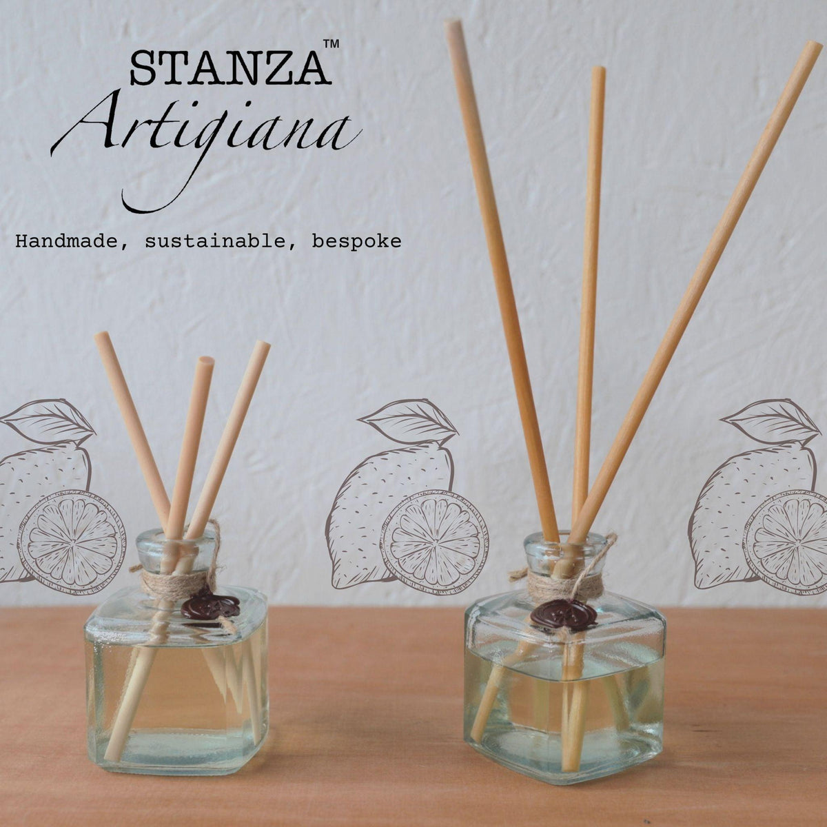 Citrus Fresh Reed Diffuser – Sorrento